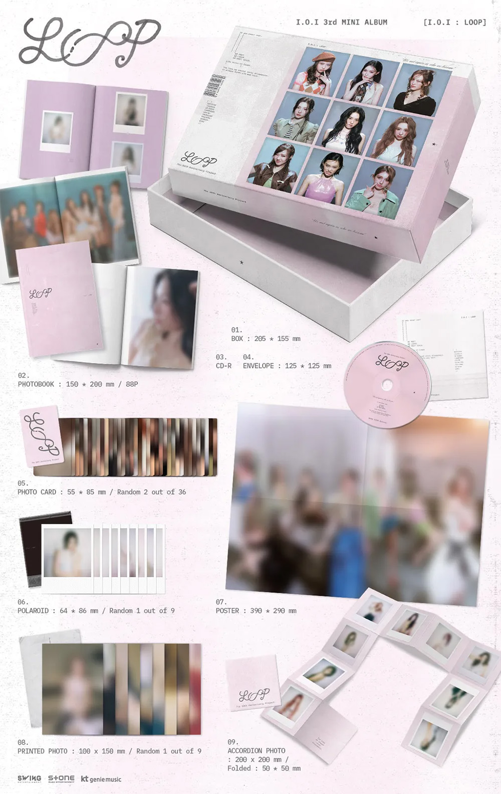 I.O.I  3rd Mini Album [I.O.I : LOOP] 